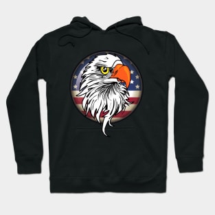 Eagle USA for Patriots of America American Patriotic Gift Hoodie